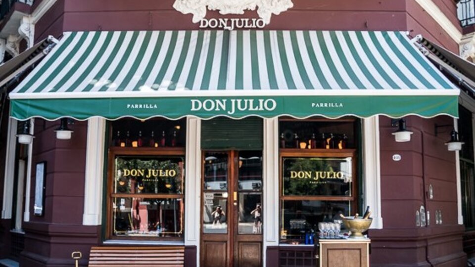 Don Julio, la icónica parrilla argentina, entre las 10 mejores del ...