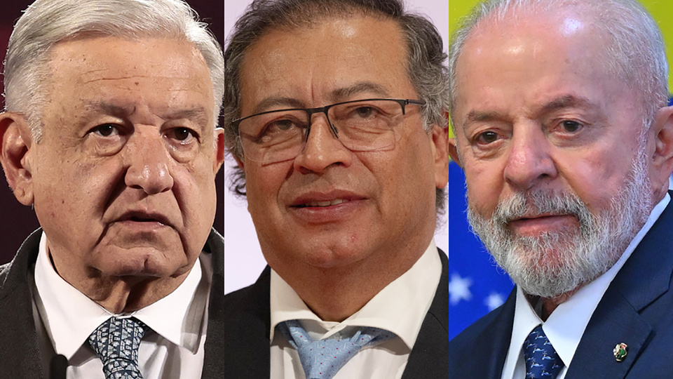 Venezuela: López Obrador, Petro y Lula piden "cautela"