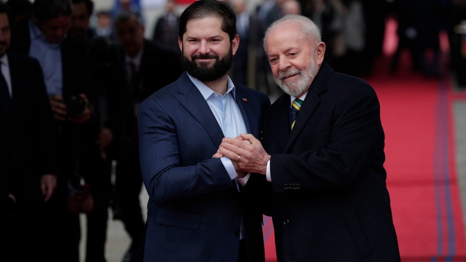 Boric y Lula se reunieron en Chile en una visita marcada por la crisis en Venezuela