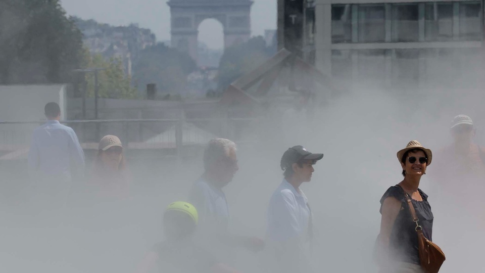 Francia vive una ola de calor con temperaturas de hasta más de 40 grados en el suroeste