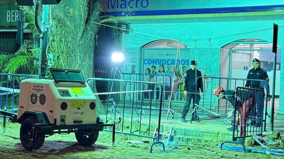 Los ladrones del túnel de San Isidro habían alquilado un bar al lado del banco