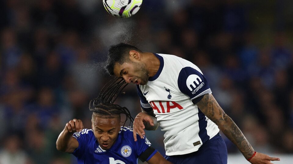 Premier League: Cuti Romero’s Tottenham debuted with a draw | It was 1-1 against Facundo Buonanotte’s Leicester