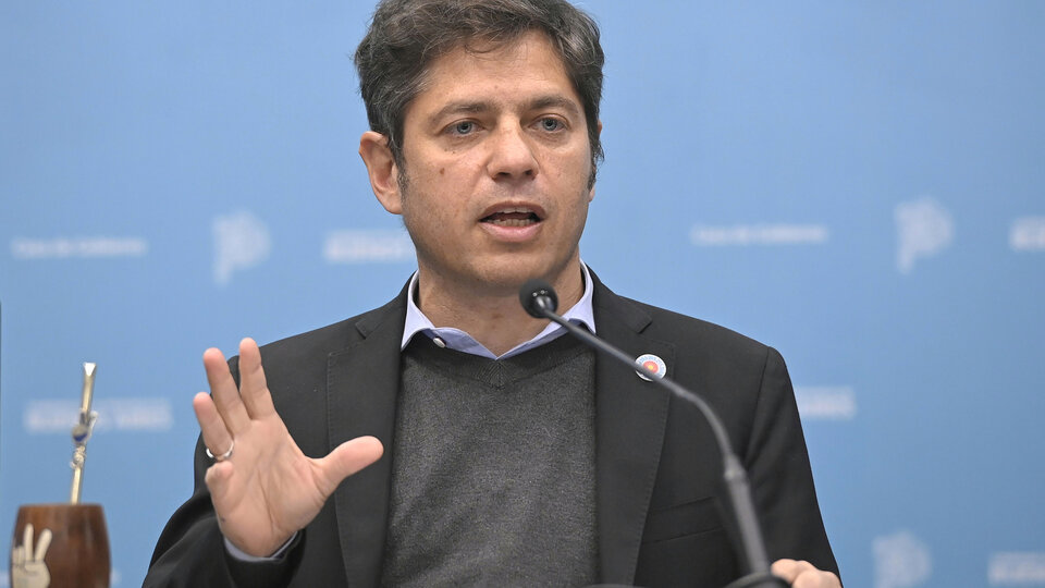 Kicillof asks the mayors to complain to Milei about the paralyzed works He denied a “special thirst for revenge” against Buenos Aires