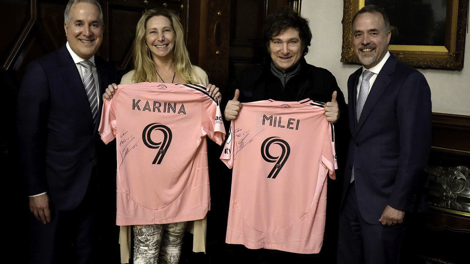 Milei and Inter Miami Owner Meet for Football Investments