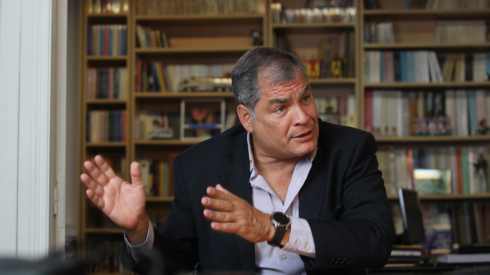 Rafael Correa: "El 13 de abril hubo un megafraude y nos robaron la democracia"