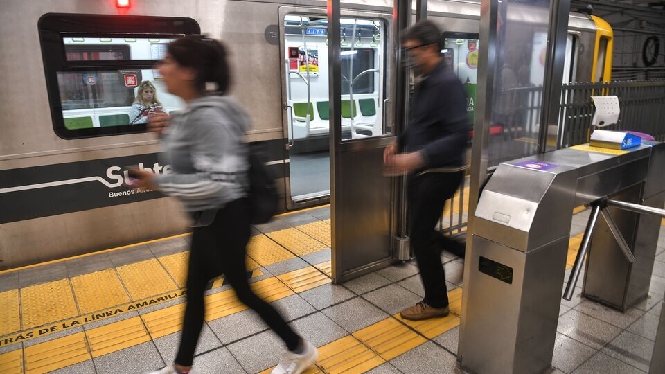 CABA: "caída histórica" del uso del subte