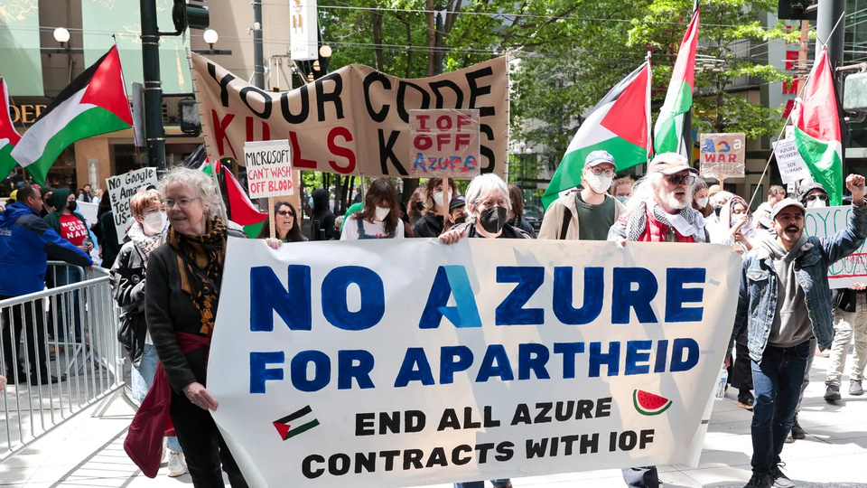 La polémica por la vigilancia digital a los palestinos | Microsoft dice que Israel ya no usa sus ... thumbnail