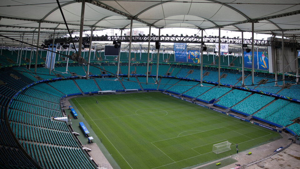 El estadio de Belo Horizonte, una de las sedes del torneo. 