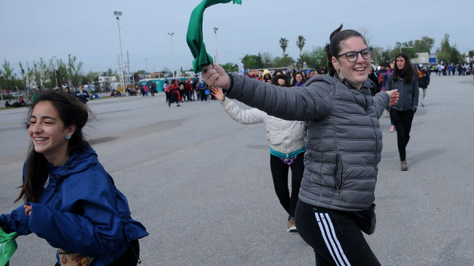 Voces de niñas en el cierre del Encuentro