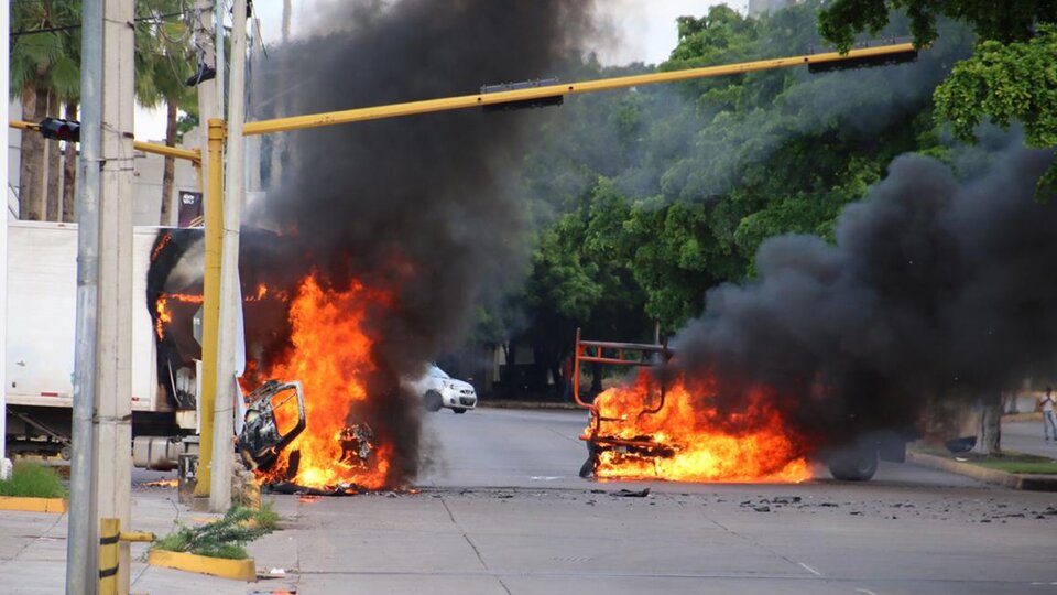 Violenta respuesta narco al arresto del hijo del Chapo Guzmán