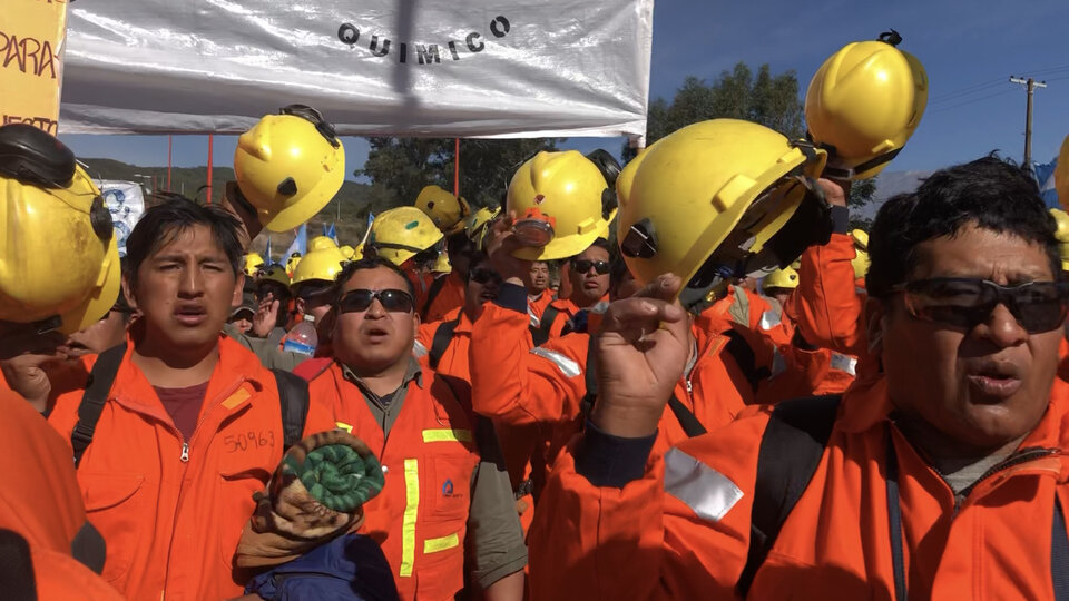 Los mineros están en huelga por tiempo indeterminado.