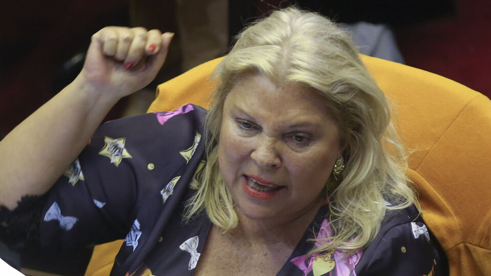 La diputada Elisa CarriÃ³ intentÃ³ desplazar a un juez de la CÃ¡mara de CasaciÃ³n.