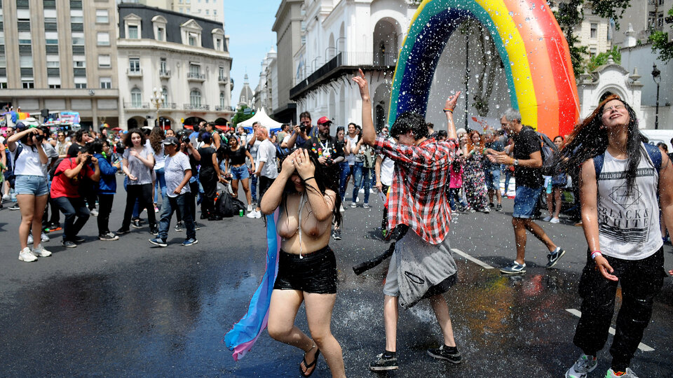 La Marcha del Orgullo le agregó fiesta a Buenos Aires | Una multitud  participó de la vigésimo octava edición de la reivindicación de las  diversidades | Página|12