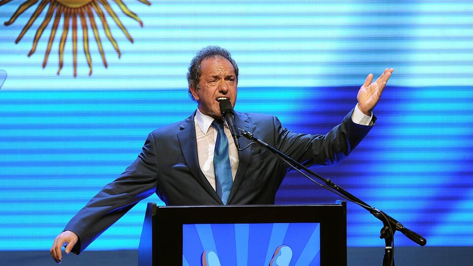 El diputado nacional, Daniel Scioli, asegurÃ³ que competirÃ¡ en las primarias del 11 de agosto.