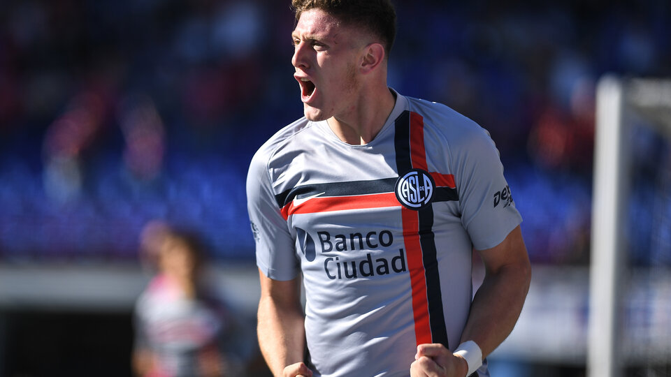 Superliga: Gaich le hizo fácil la tarde a San Lorenzo
