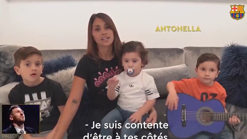 Messi: El emocionante video que le regaló su familia