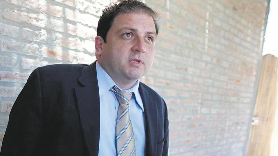 El fiscal de Mercedes, Juan Ignacio Bidone, acusado de integrar la banda de extorsión y espionaje.