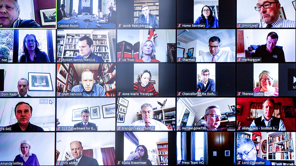 La utilización de la plataforma Zoom para reuniones virtuales se aceleró con la pandemia. 