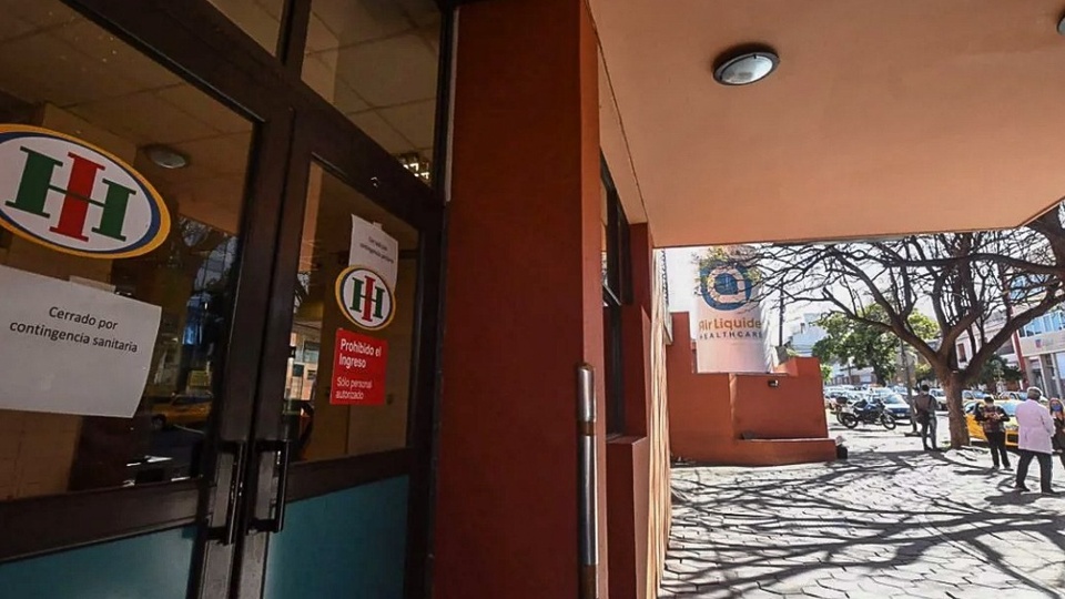 El Hospital Italiano, en el barrio General Paz, al noreste del centro histórico cordobés.