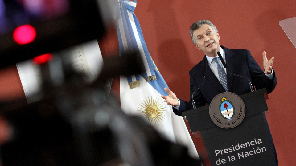 El presidente Mauricio Macri 