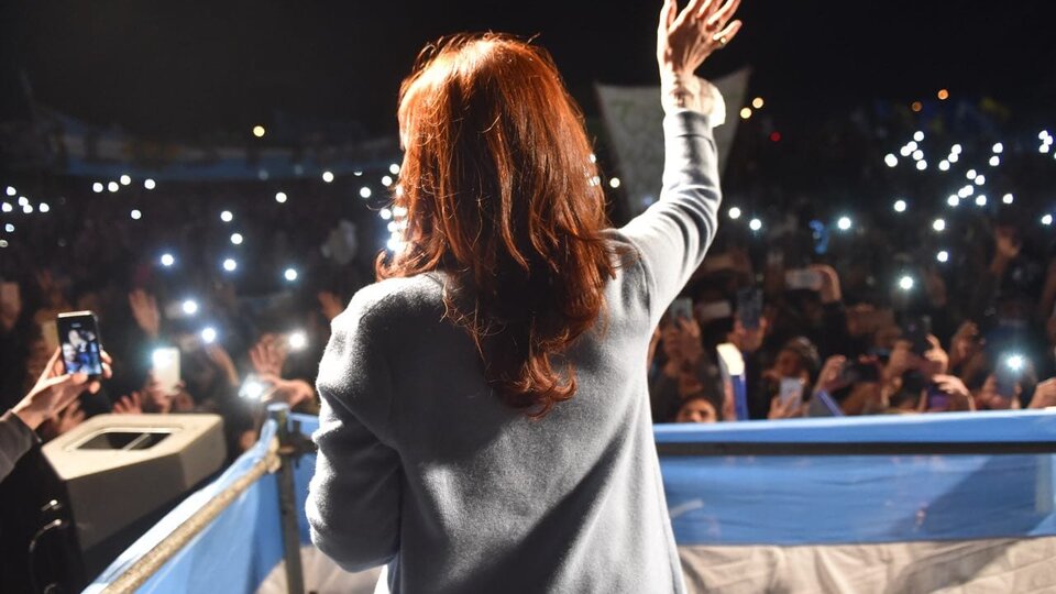 Cristina Kirchner en Rosario.