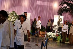 La Habana le rinde homenaje a Fidel (Fuente: EFE)
