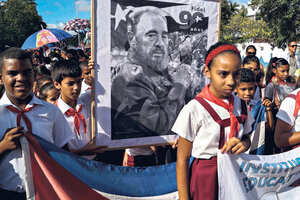Homenaje sin ron a Fidel, el Martí del siglo XX
