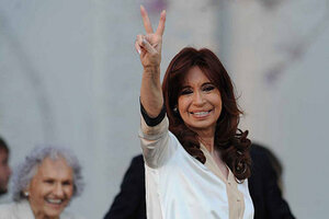 La CFK se lanza en marzo (Fuente: Télam)