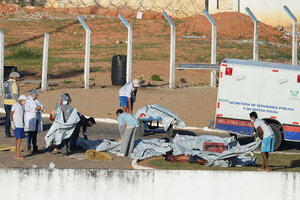 Sigue la guerra narco en las cárceles brasileñas (Fuente: AFP)