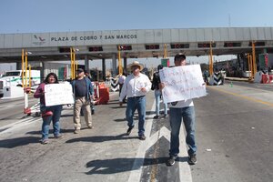 Protestas en México contra el "gasolinazo" (Fuente: EFE)