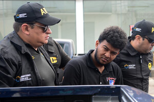 Arrestan al acusado de matar a Berta Cáceres (Fuente: AFP)