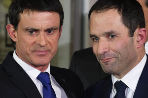 Derrota para el ala conservadora del socialismo francés (Fuente: AFP)