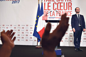 Hamon ganó la candidatura socialista (Fuente: AFP)