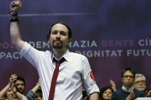 Se impuso Pablo Iglesias en la interna de Podemos (Fuente: EFE)