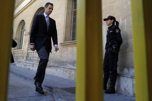 Urdangarin "purgará" su condena en Ginebra (Fuente: AFP)