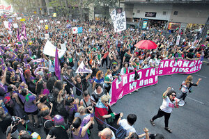 “El paro a Macri se lo hicimos las mujeres” (Fuente: Joaquín Salguero)