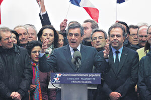 Fillon, primer candidato presidencial imputado por corrupción