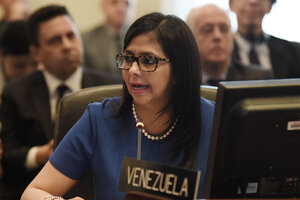Venezuela denuncia violaciones a la institucionalidad de la OEA (Fuente: EFE)