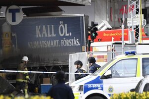 Atentado en Suecia: ya son cuatro muertos y quince heridos (Fuente: AFP)