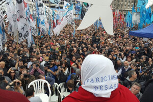 “Seguir reclamando, no importan los años, no importan las fuerzas”