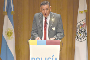 El jefe de la nueva policía en problemas viejos (Fuente: DyN)