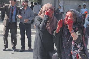 Un feroz ataque golpeó Kabul (Fuente: Télam)