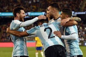 Argentina le ganó a Brasil (Fuente: AFP)