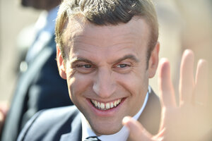 Macron logró la mayoría absoluta (Fuente: AFP)