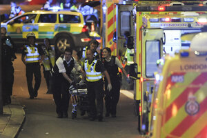 Doble atentado en Londres (Fuente: AFP)