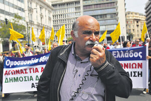 Tragedia griega, tercer acto (Fuente: AFP)