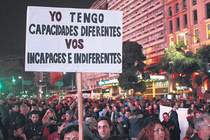 Una marcha para denunciar la discriminación (Fuente: Leandro Teysseire)