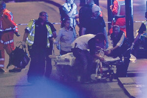 Ataque terrorista al puente de Londres (Fuente: AFP)