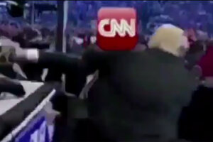 Trump contra la CNN