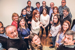 Cristina Kirchner se reunió ayer en el Instituto Patria con los candidatos a diputados de Unidad Ciudadana.